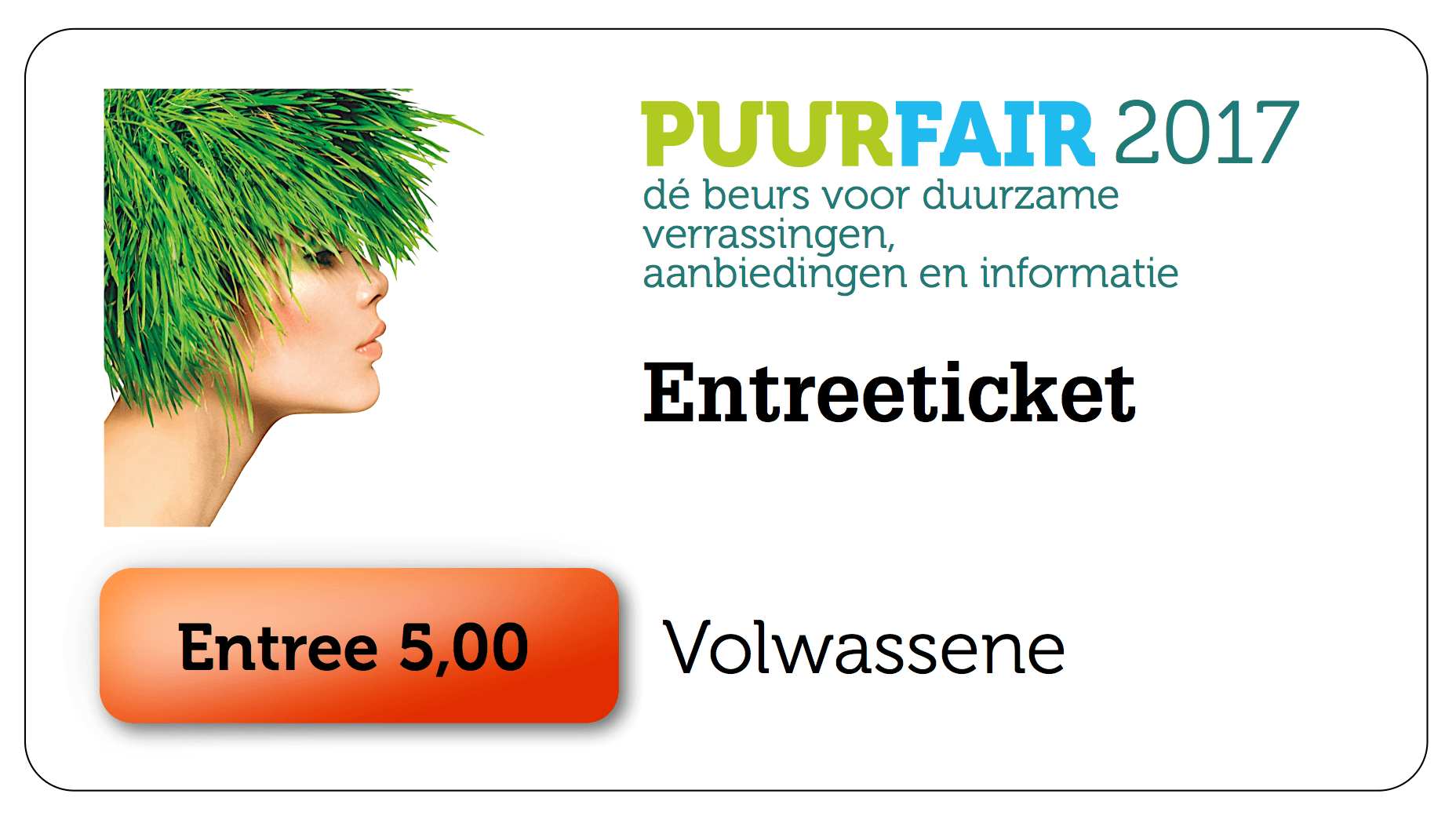 Entreekaart PuurFair Volwassene